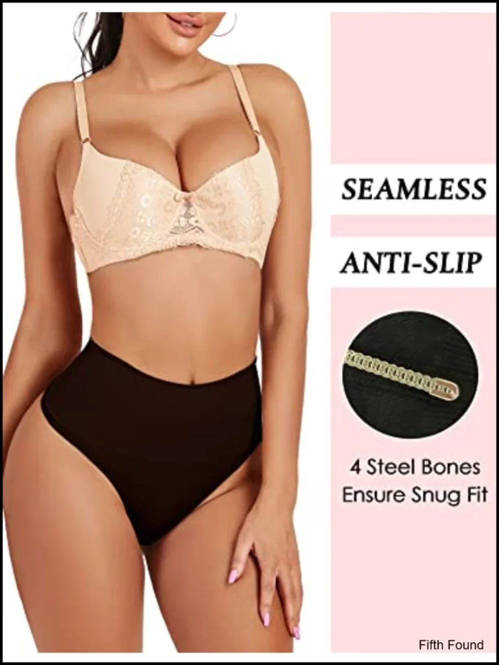 Thong Shapewear Tummy Control High Waist Seamless Body Shaper Panties Girdle